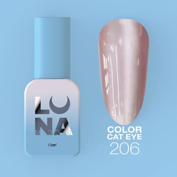 Gel polish cat eye 206