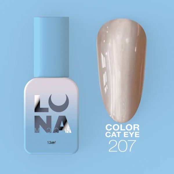 Gel polish cat eye 207