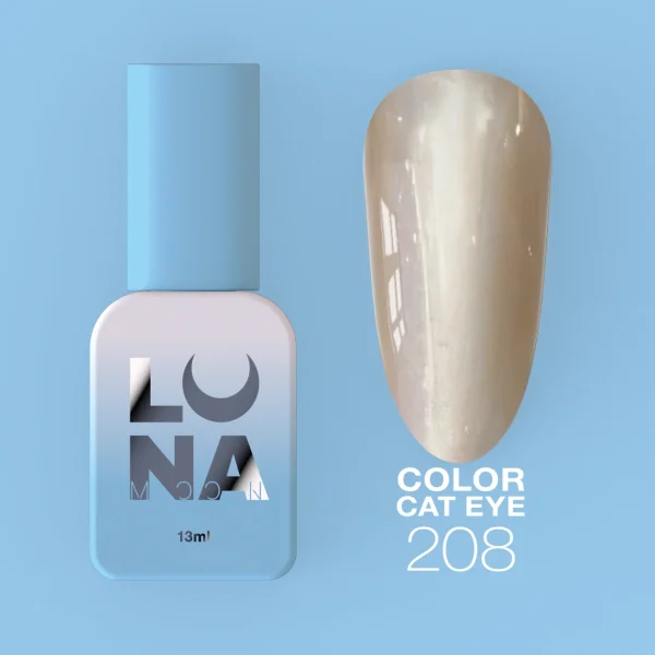Gel polish cat eye 208