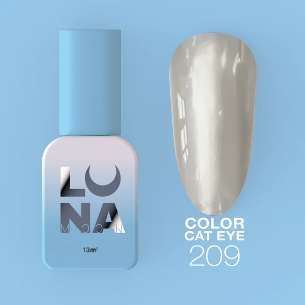 Gel polish cat eye 209