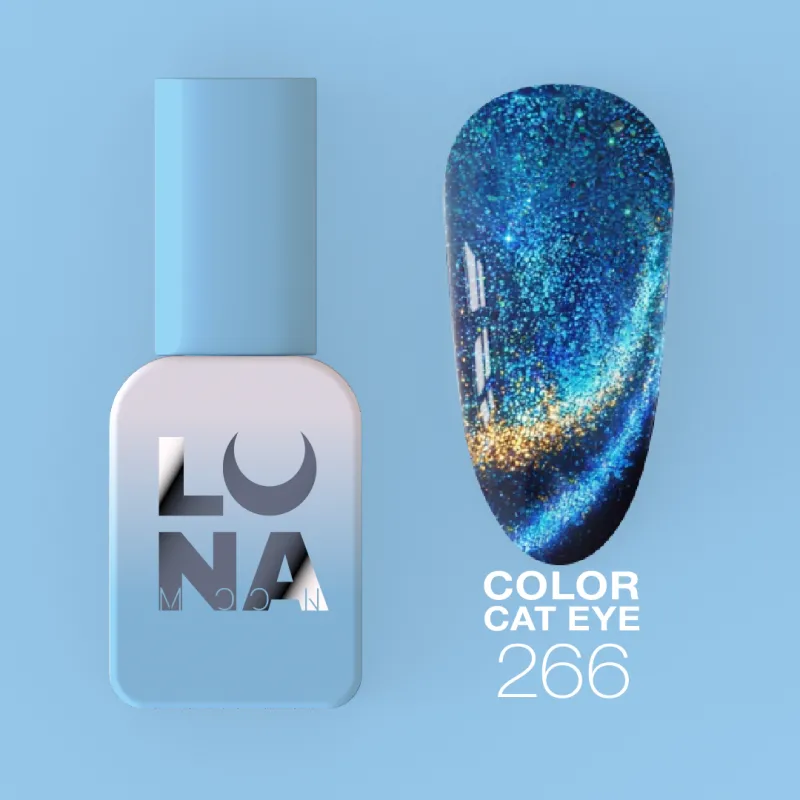 Gel polish cat eye 266
