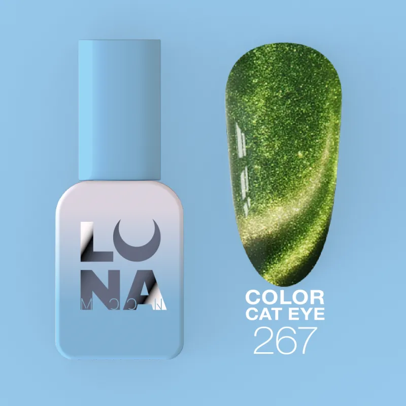 Gel polish cat eye 267