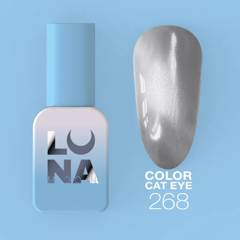 Gel polish cat eye 268