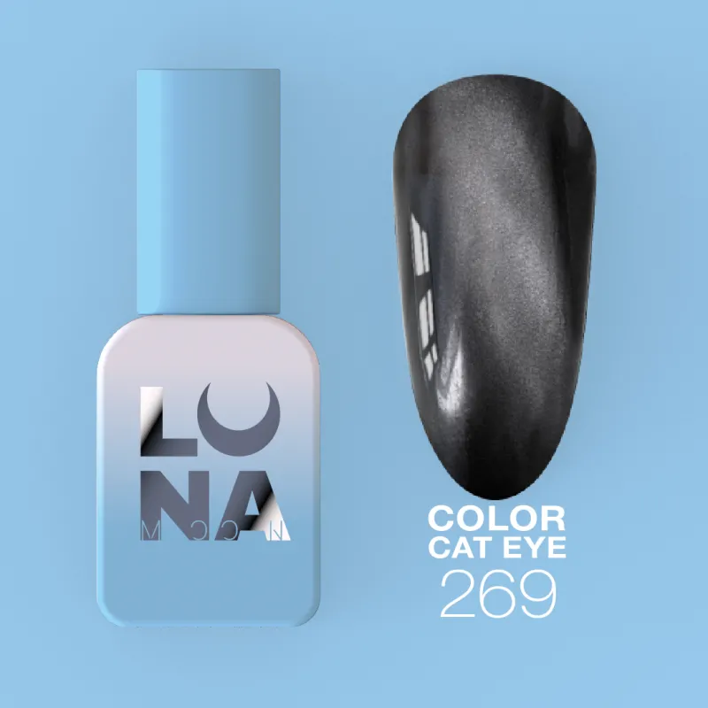 Gel polish cat eye 269
